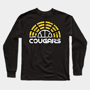 Clark Cougars Basketball Long Sleeve T-Shirt